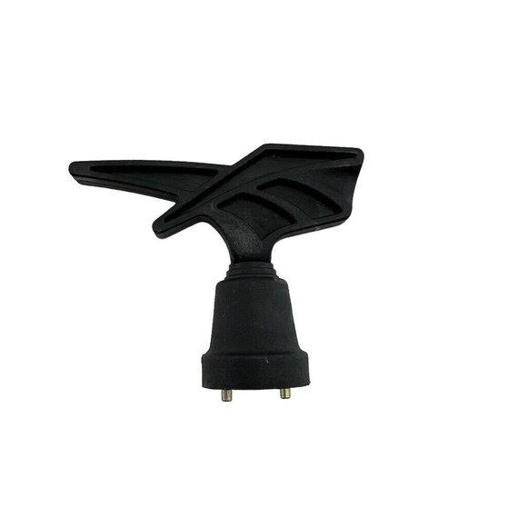 Black Plastic Winged Connector Plug - Picture 6 of 7